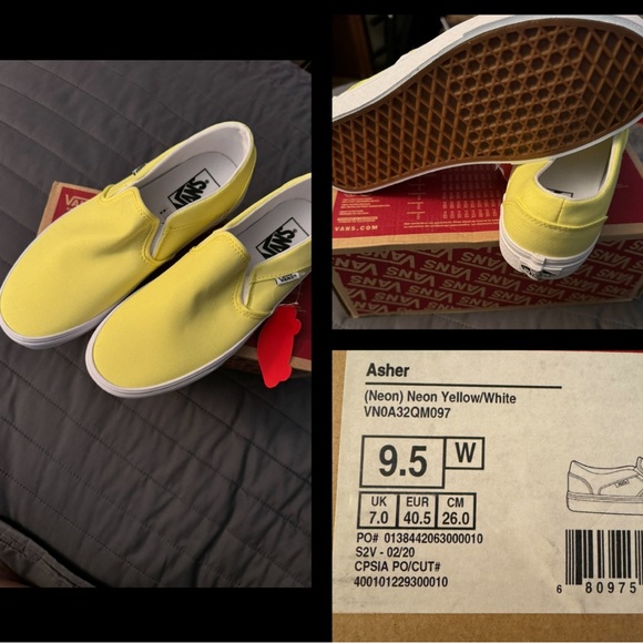 Vans - “Asher” yellow - Picture 1 of 1